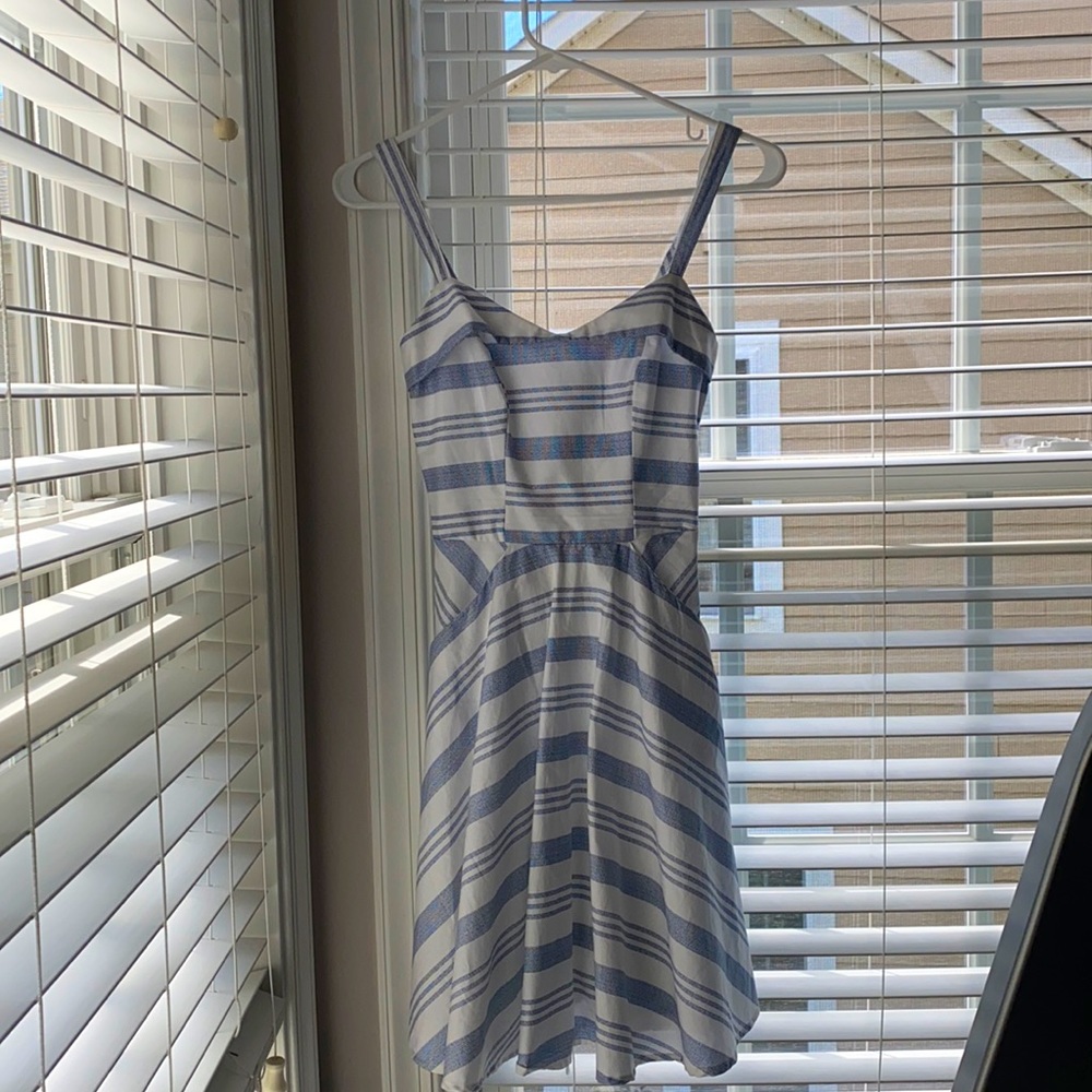 Jun & Ivy Blue Stripe Sundress